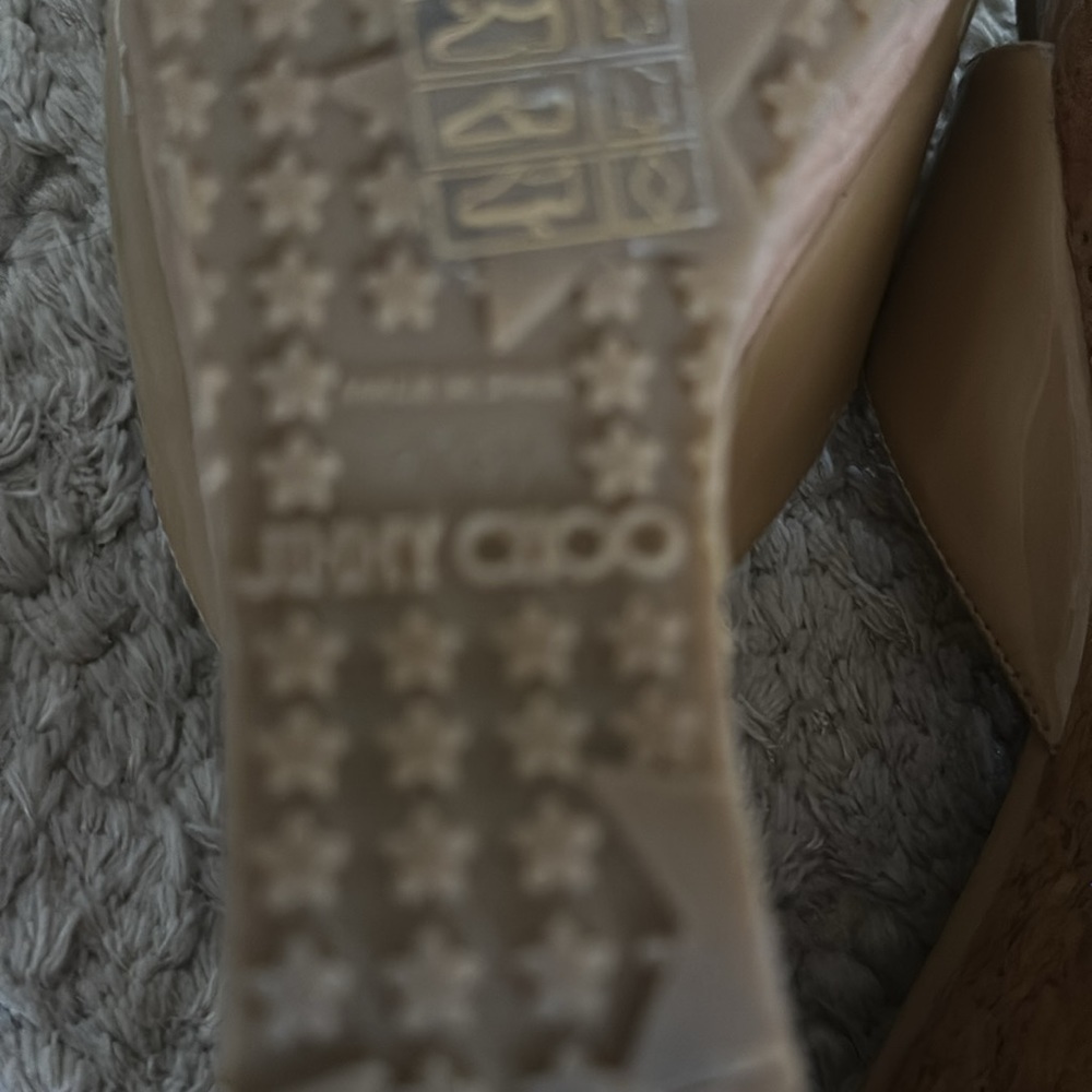 Jimmy Choo Cork Slides. Worn Once. Amazing Condit… - image 8